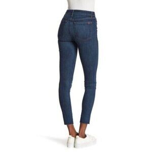 Joe's Jeans Aubree Skinny Ankle 25/ 26 midrise jeans flattering stretch blue